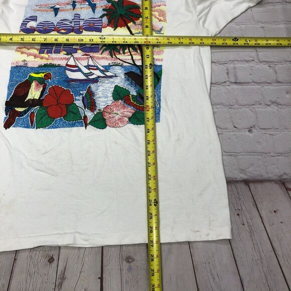 Vintage Pacific Costa Rica Single Stitch Tee T-Shirt Size Extra Large B256 -8 - Picture 8 of 15